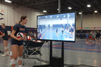 e·Box Tilt & Table +  65" interactive screen