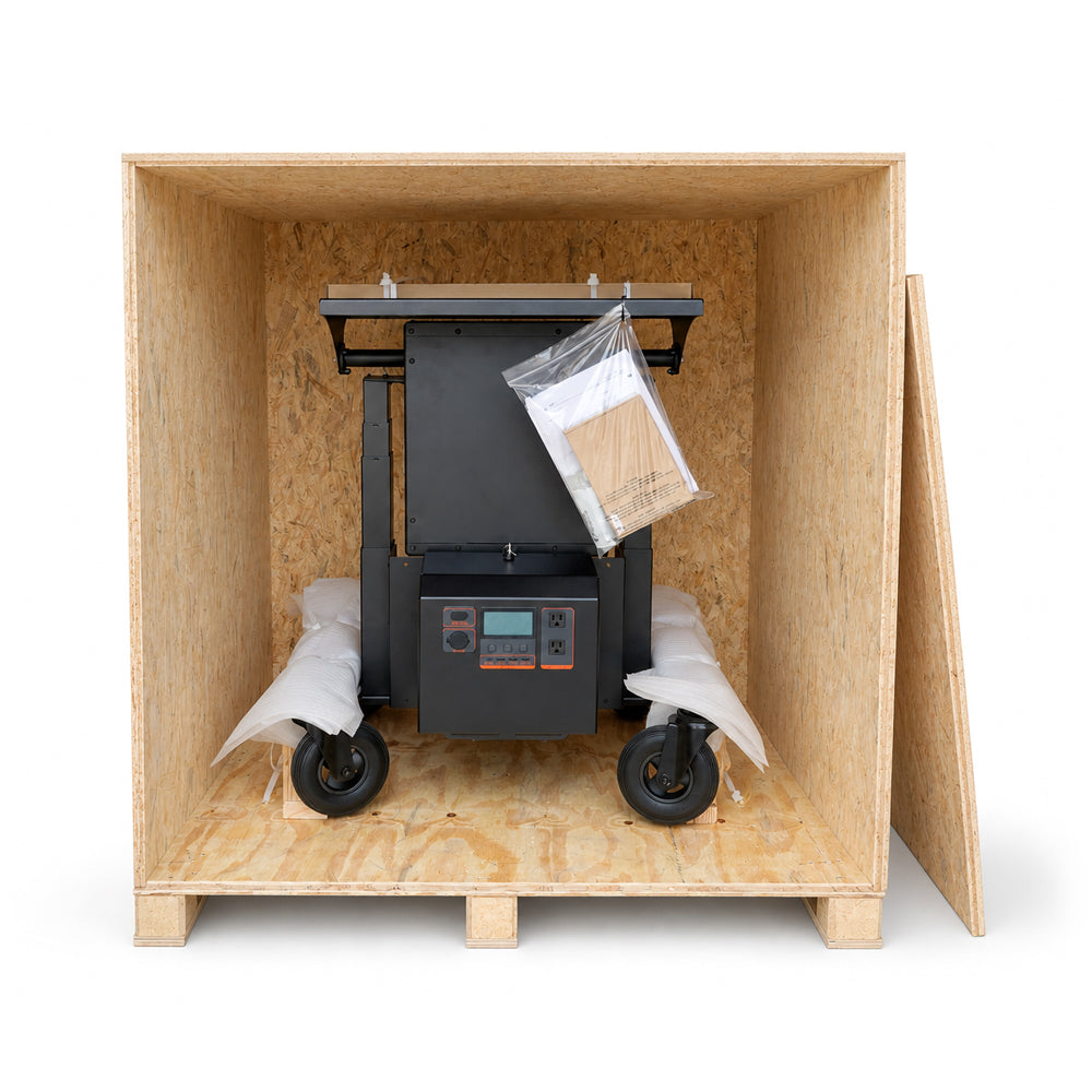 e·Box Tilt & Table + 65" Touch screen