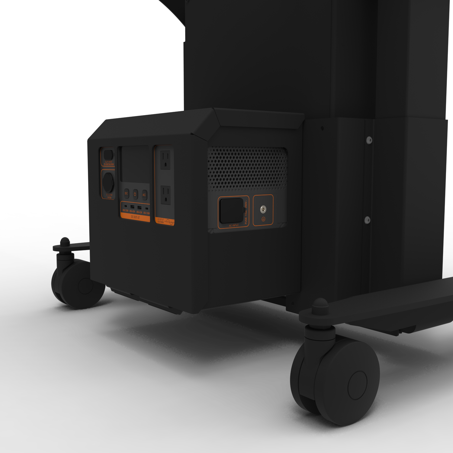 powerpack on a tilt & table 